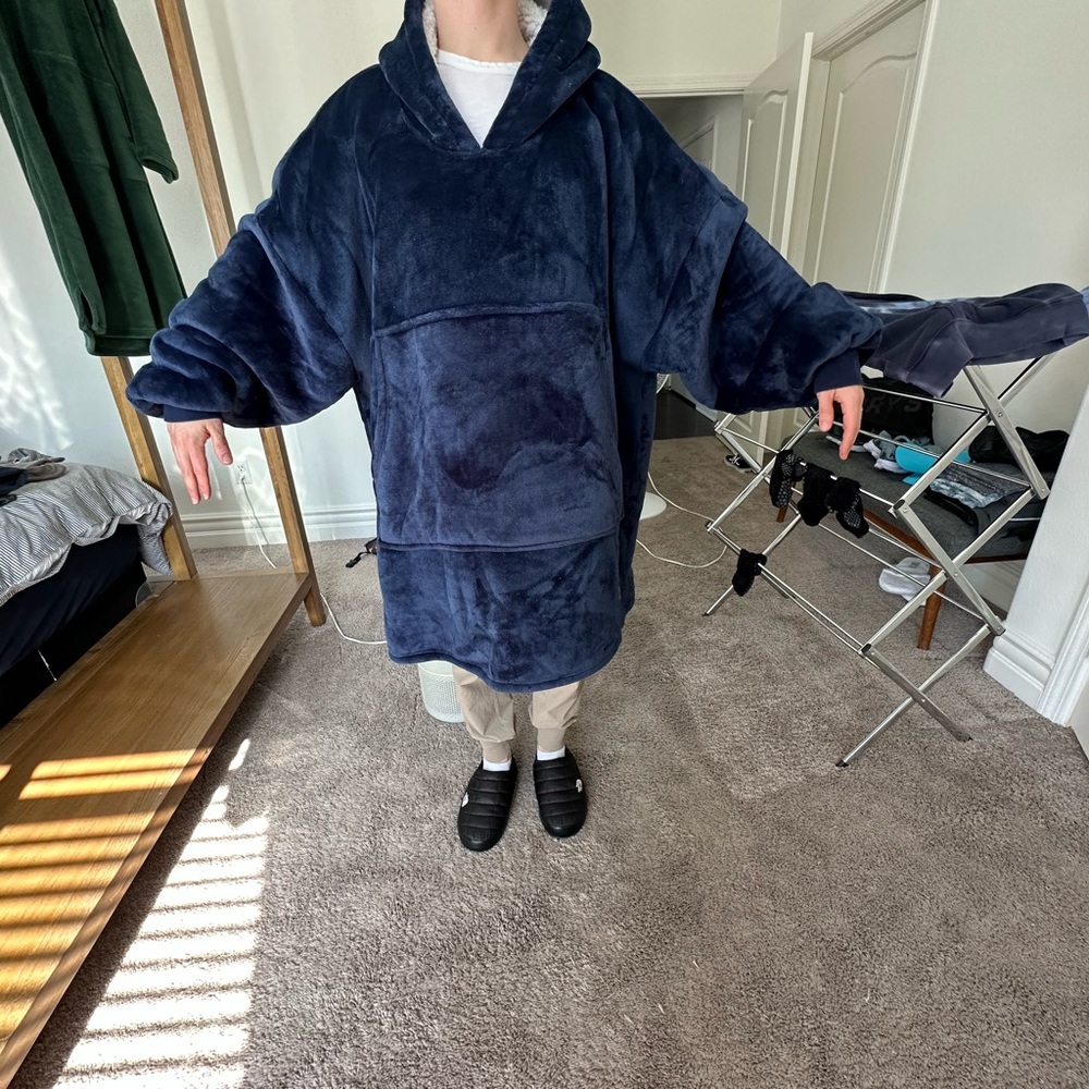 Hooded blanket